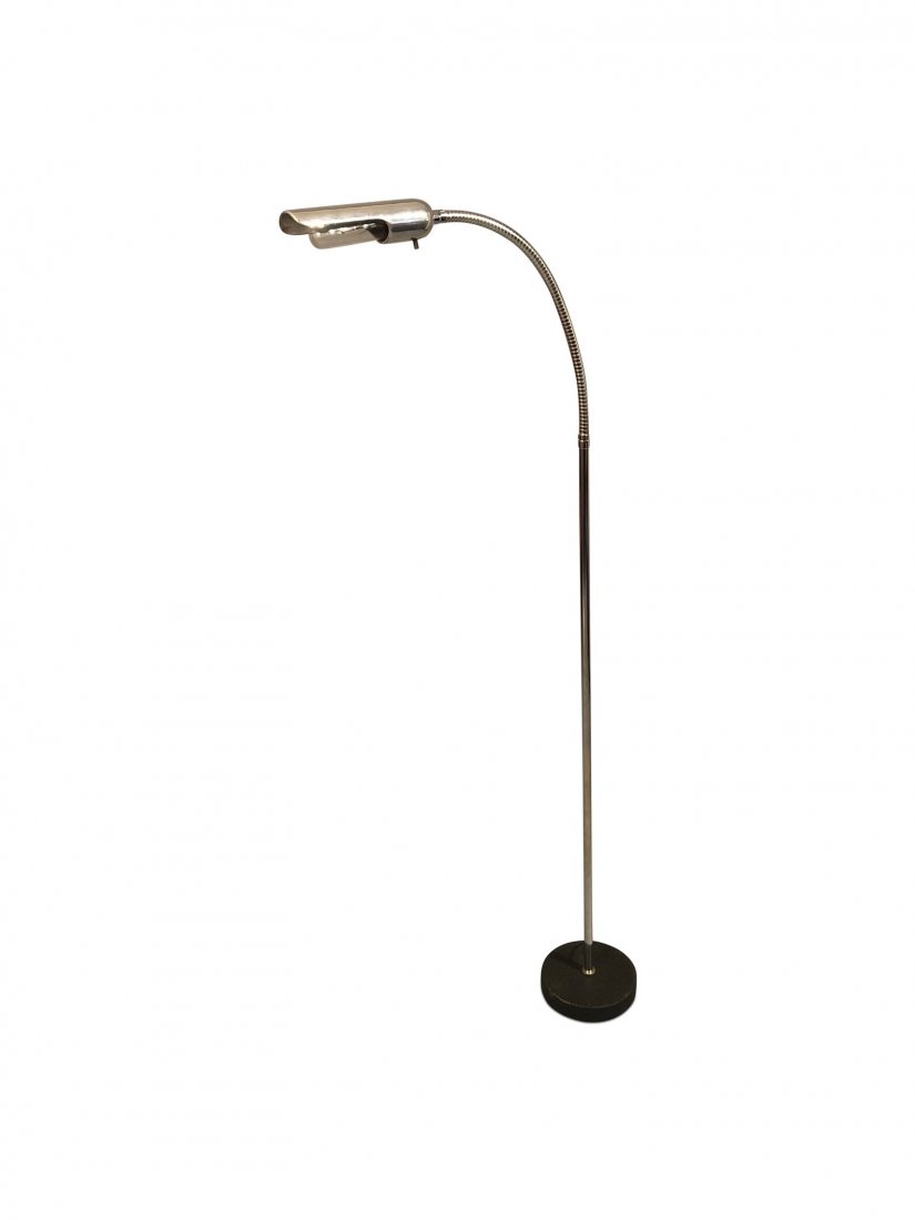 Mid-Century adjustable chrome floor lamp 1960’s Circa (1 of 3)