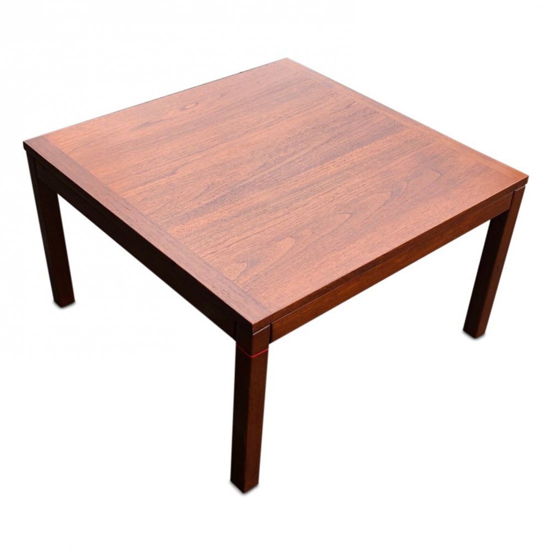 Mid-Century curated teak coffee table square shape (1 of 3)
