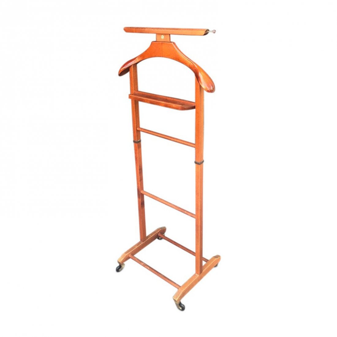 Mid century swivel coat rack (1 of 4)