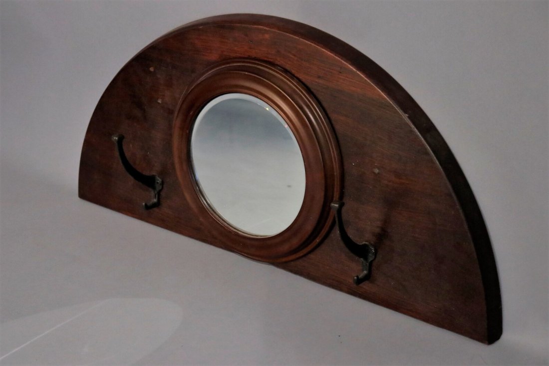 Mid century hanging wall framed with two metal (1 of 2)