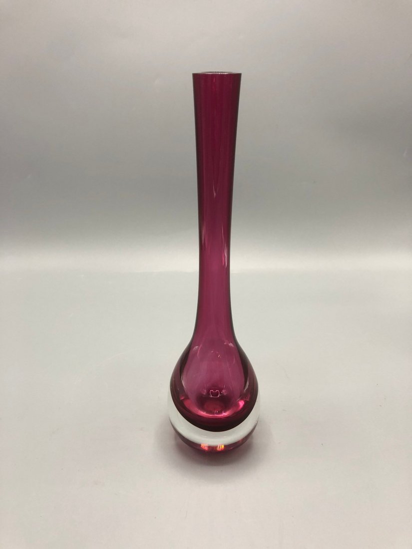 Mid Century pilgrim handmade teardrop vase (1 of 4)