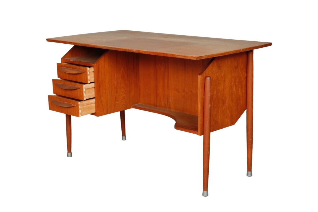 1960â€™s Mid Century Teak Desk (1 of 5)