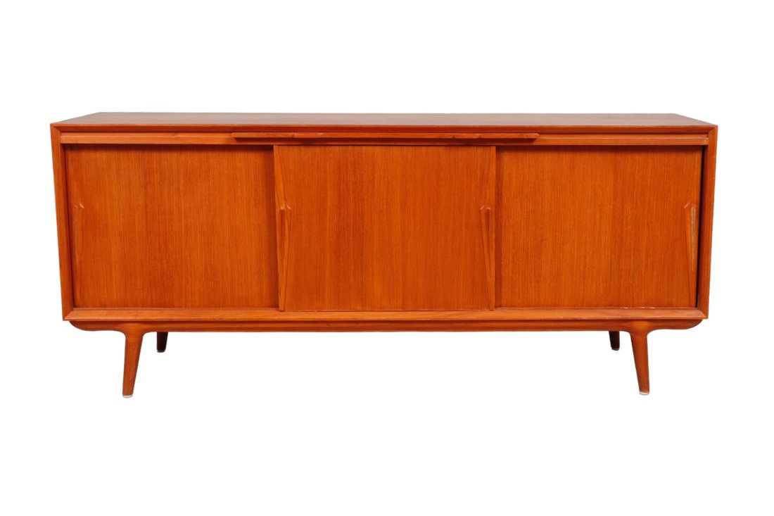 1960â€™s Danish Gunni Oman Mid Century Modern Credenza in Teak (1 of 4)