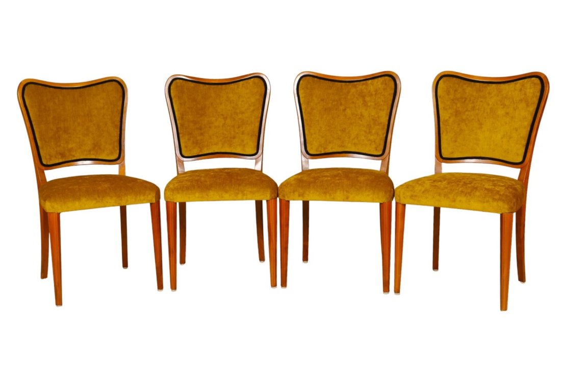 Set of 4 Danish Mid Century Modern Dining Chairs (1 of 6)