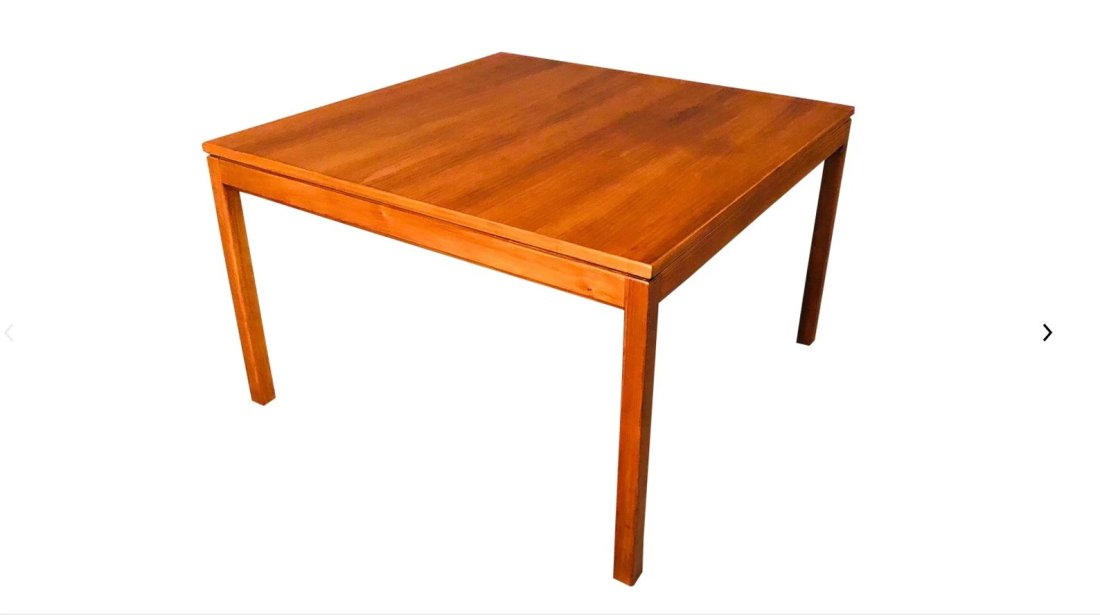 1960s Vintage Jens Risom Co. Walnut Coffee Table (1 of 3)