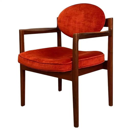 Mid Century, Jens Risom Office / Dining Chair Original Upholstery 1960â€™s