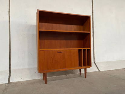 Mid-Century Teak Bookcase: Mid-Century Teak Bookcase---Dimensions:----Width---