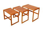 Mid-Century teak nesting tables