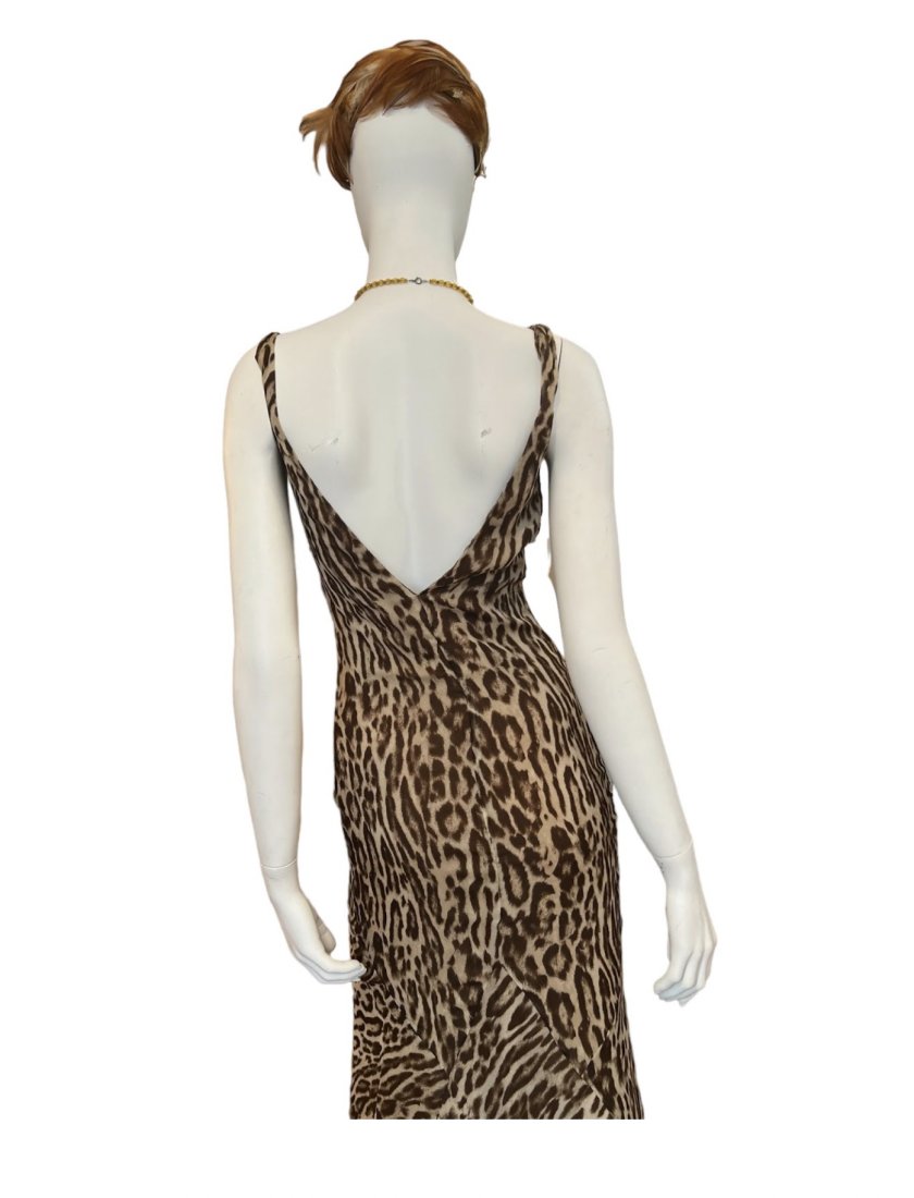 Valentino Silk Leopard Print Gown - 1990’s Vintage (1 of 6)