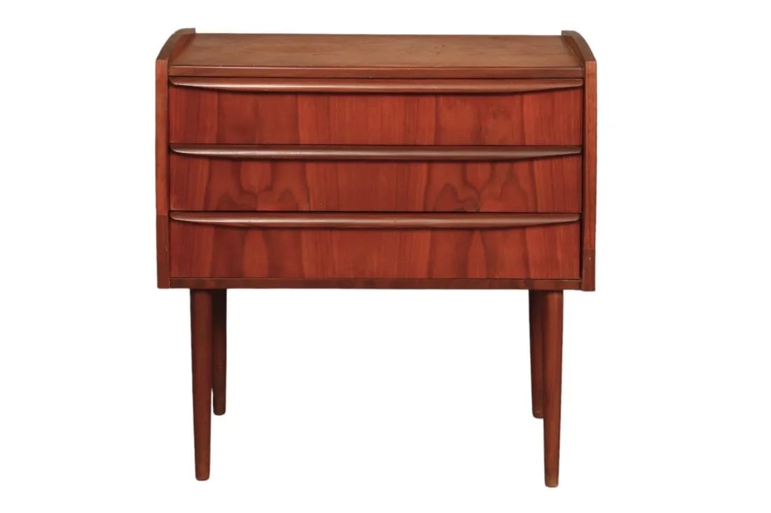 Teak sideboard with oak shelves: Teak sideboard with oak shelves