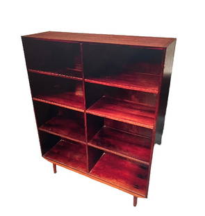 Mid-Century Danish Rosewood Bookcase 1960's: Dimensions: ?x?x?Mid-Century Danish Rosewood Bookcase 1960's