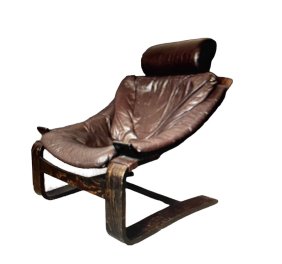 Mid Century Swedish lounge "Kroken" from Åke Fribytte