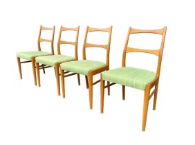 Mid-Century Swedish Dining Chairs (set of 4)