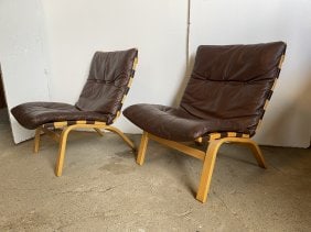 Mid-Century Modern Farstrup lounges chairs (Pair) (1 of 5)