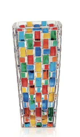 Murano Style Multi-Color Vase by Zecchin (1 of 2)