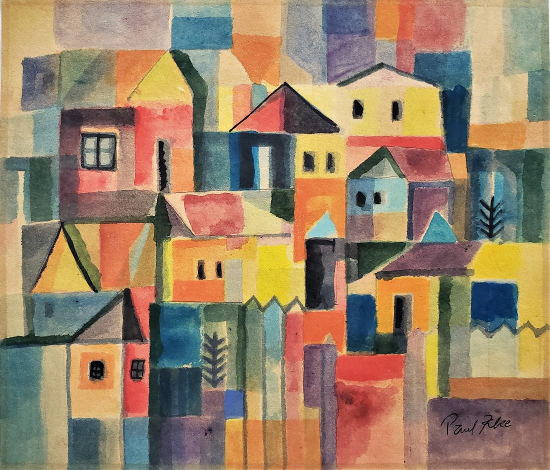 Gouache on paper signed Paul Klee (1 of 2)