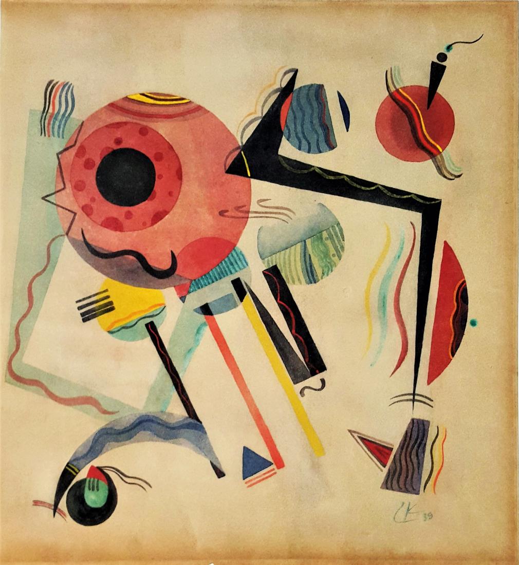 KANDINSKY gouache on paper (1 of 1)