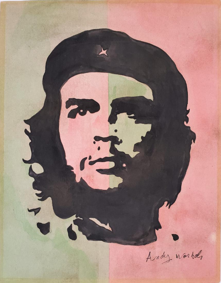 Andy WARHOL Mixed Media on paper (1 of 2)