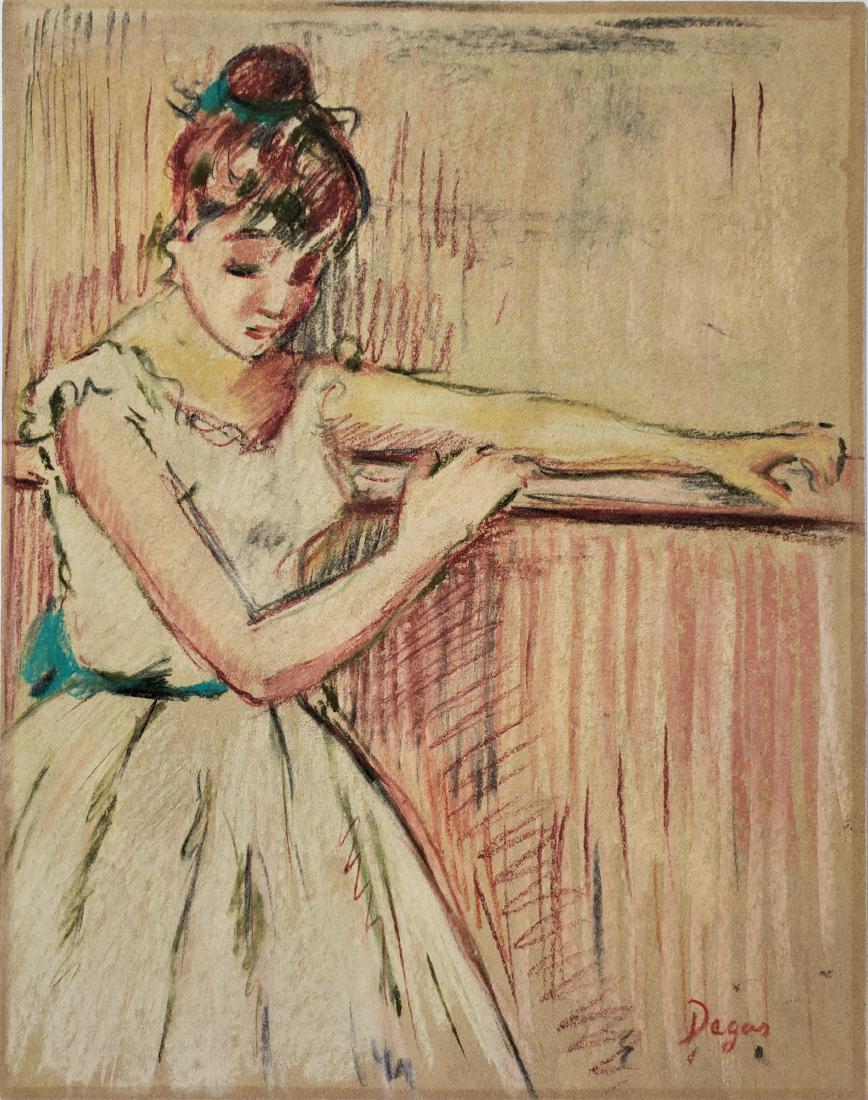 Degas Mixed media on paper (1 of 1)