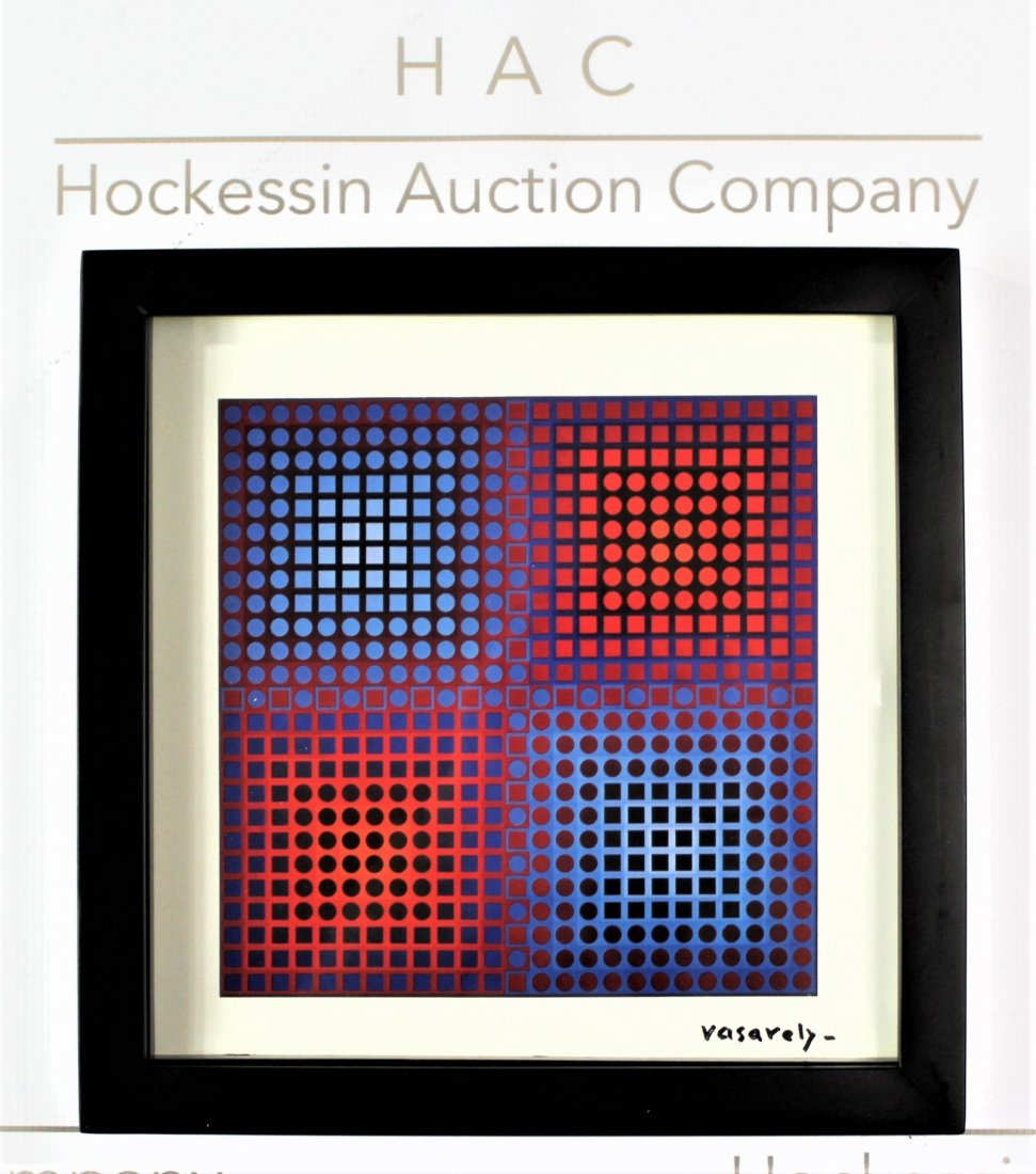 Victor Vasarely (French-Hungarian, 1906-1997) (1 of 5)