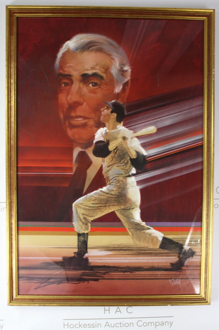 Bob Peak (American, 1927-1992): Medium: Pastel & Gouache. Signature: Lower right. Dimensions: 33 x 23 inches.