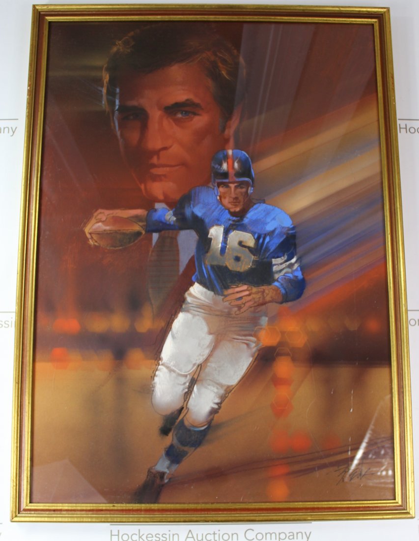 Bob Peak (American, 1927-1992): Medium: Pastel & Gouache. Signature: Lower right. Dimensions: 33 x 23 inches