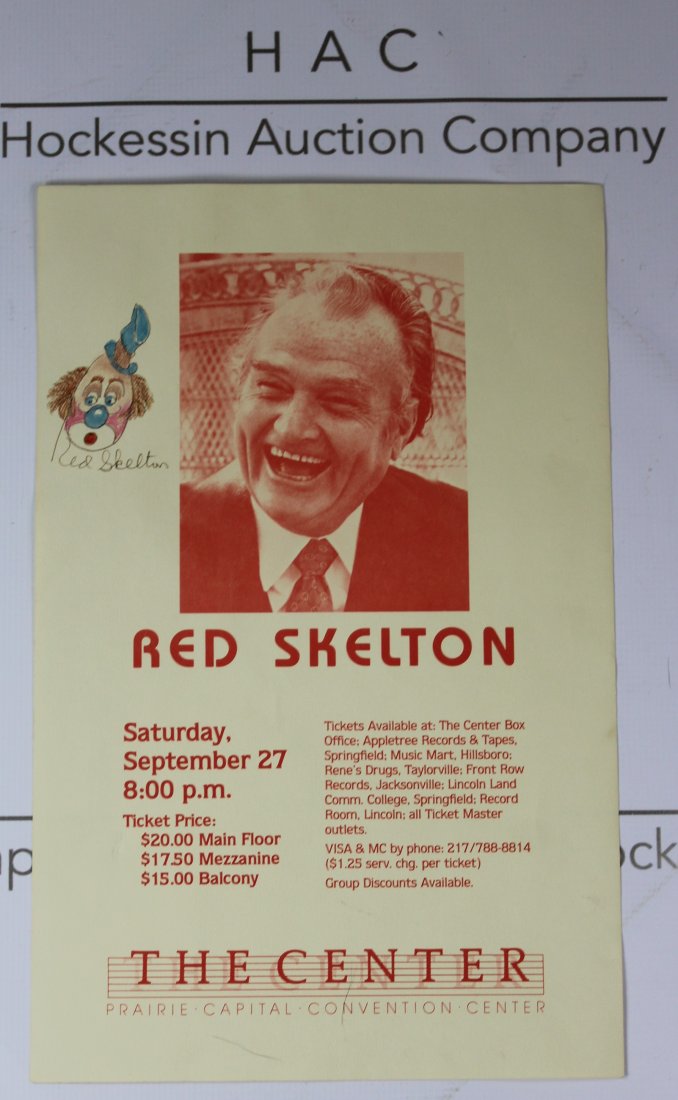 Red Skelton (American, 1913-1997) (1 of 2)