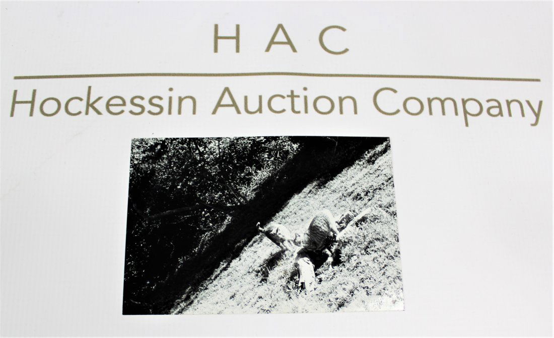 Peter Beard (American, b. 1938): Medium: Original Photograph. Dimensions: 4 x 6 inches. Lot note and provenance: Collection of Patrick Eddington. Mr. Eddington was a much-honored Salt Lake City, Utah art collector & teacher, who died