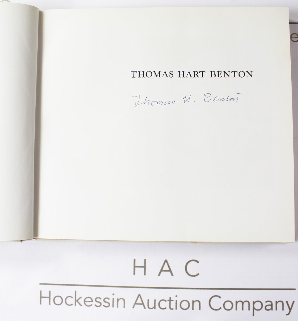 Book Signed by Thomas Hart Benton (1 of 3)