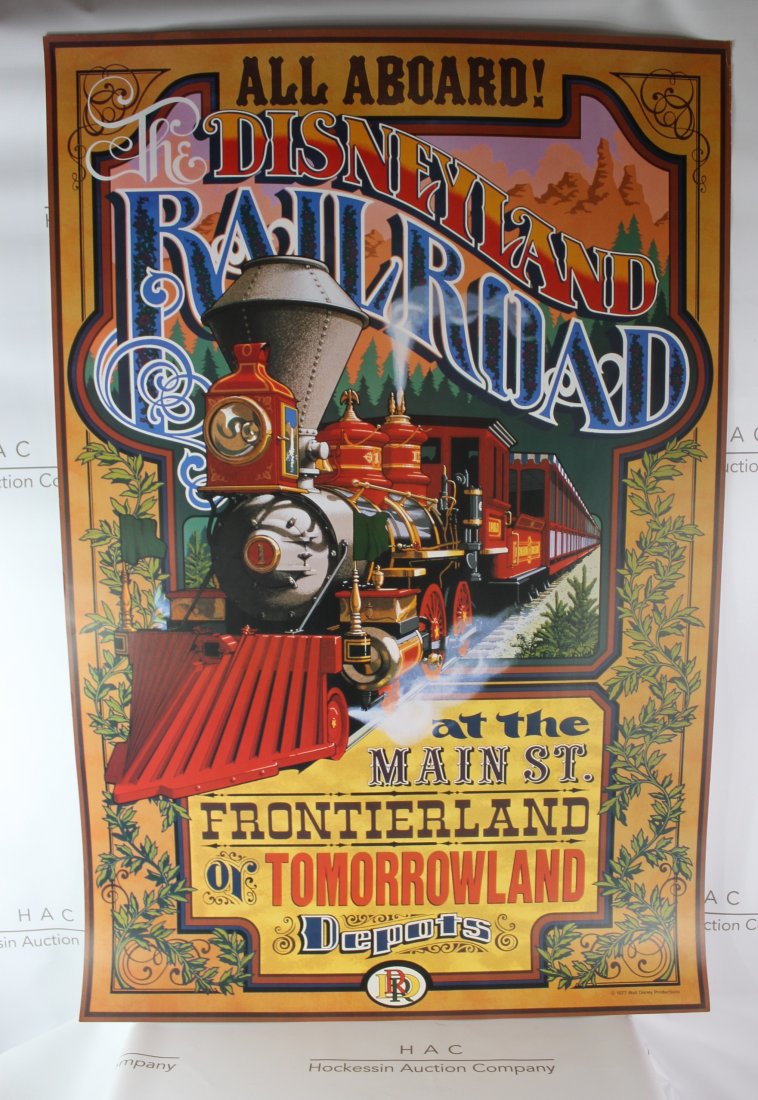 Disneyland Attraction Poster (1 of 4)