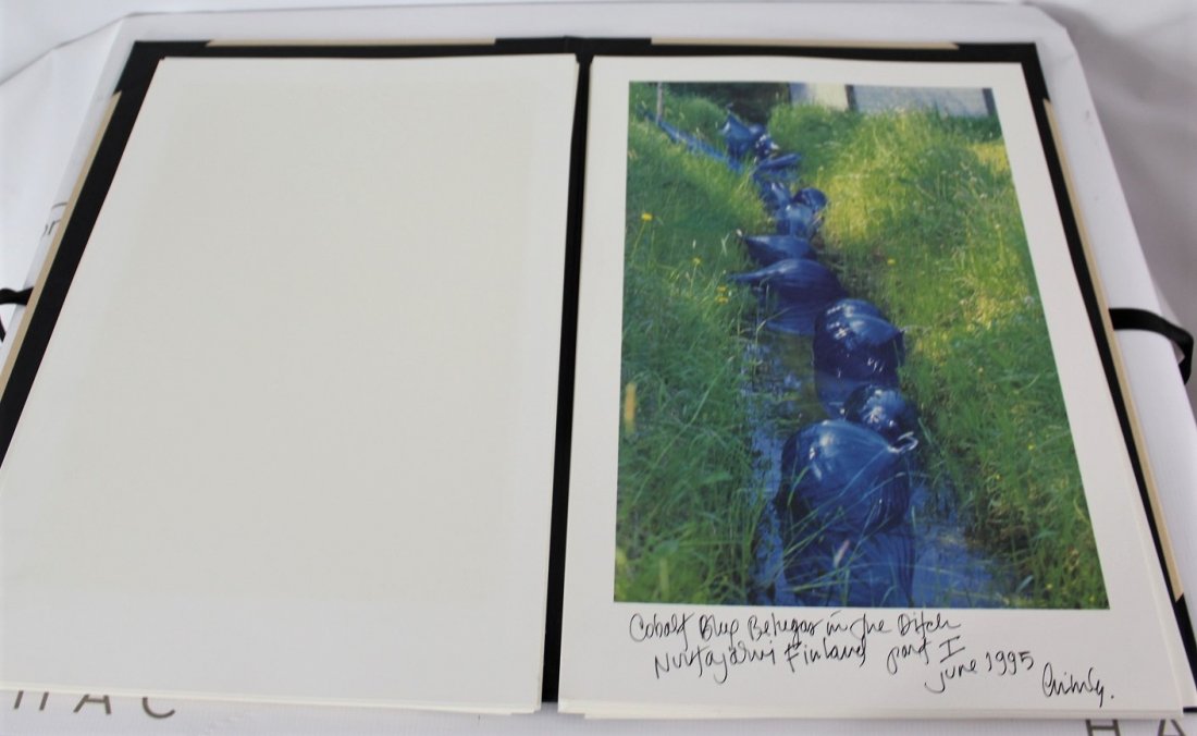 Portfolio Signed by Dale Chihuly, CHIHULY OVER VENICE: Dale Chihuly autographed portfolio.