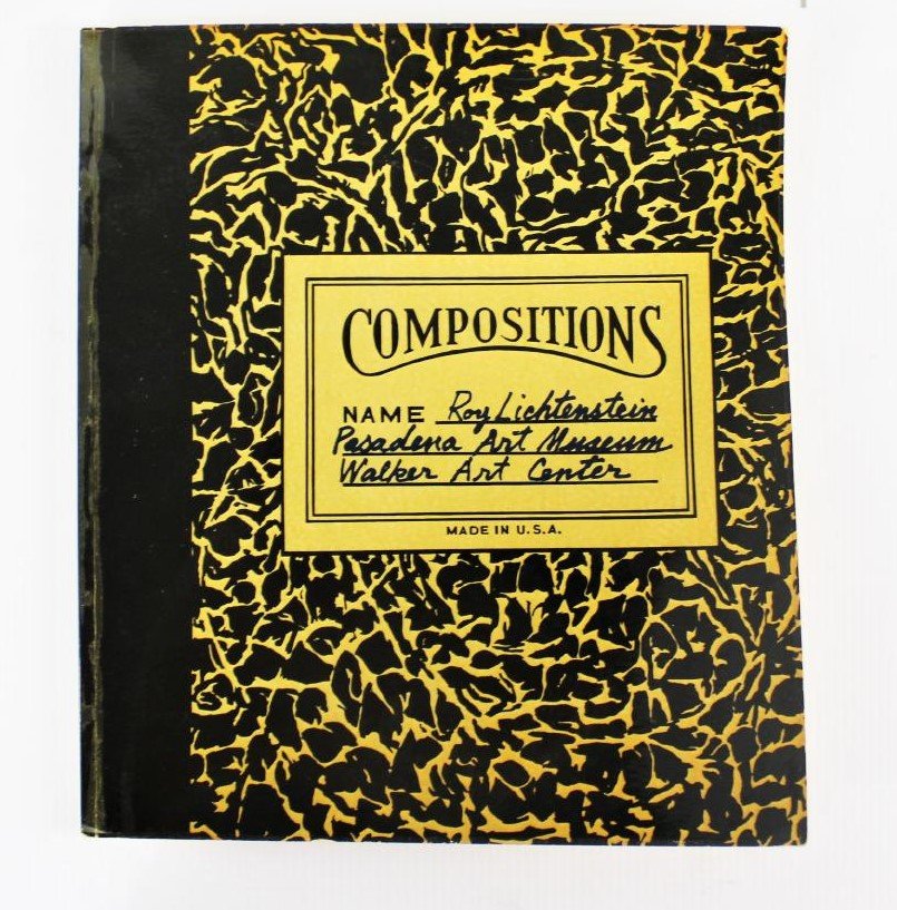 Roy Lichtenstein Composition: Roy Lichtenstein exhibition catalouge.