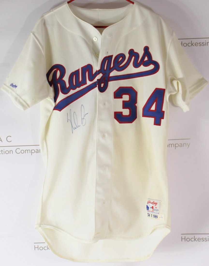Nolan Ryan Game Worn Jersey (1 of 8)