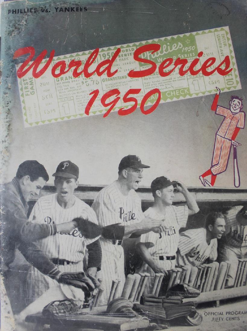 1950 World Series Game Program (1 of 3)
