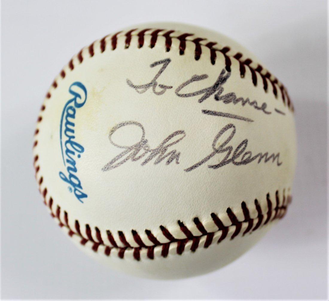 John Glenn Signed Baseball (1 of 3)