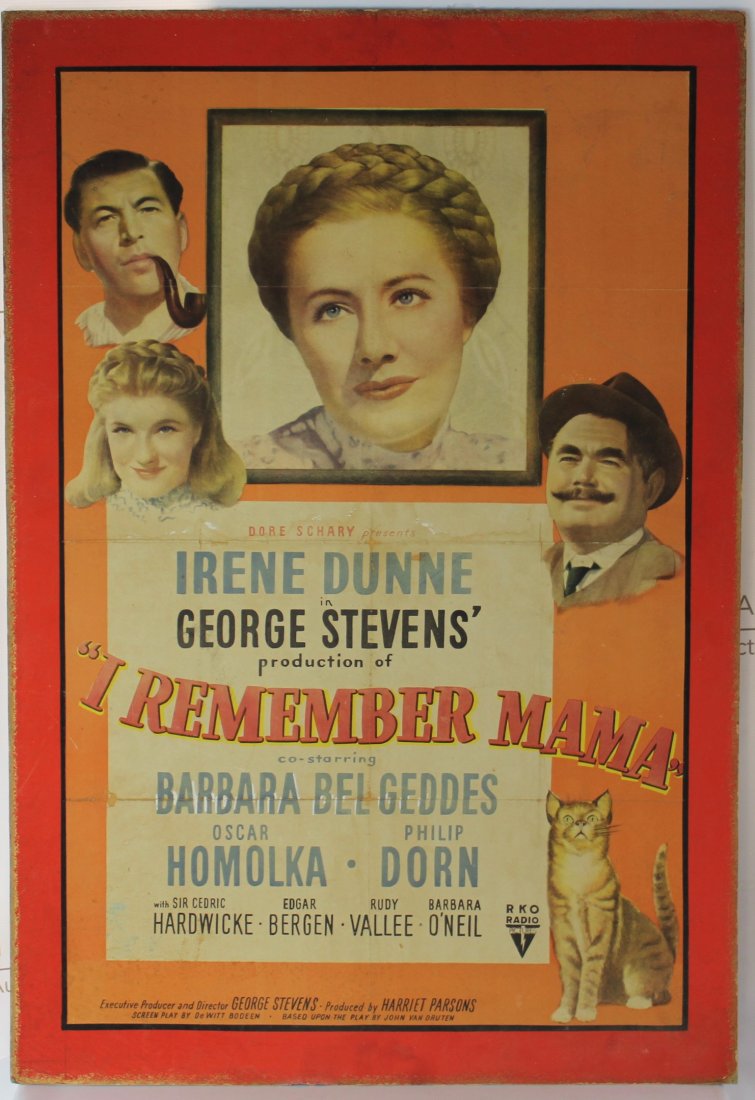 Original I Remember Mama Movie poster (1 of 4)