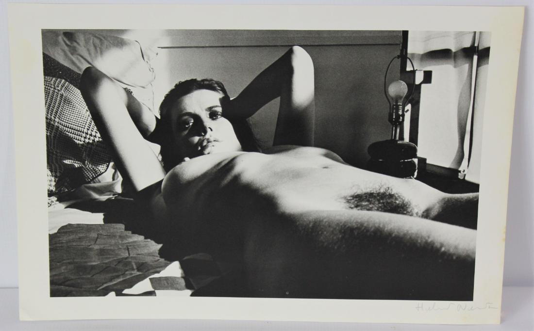 Helmut Newton Signed Photograph (1 of 6)