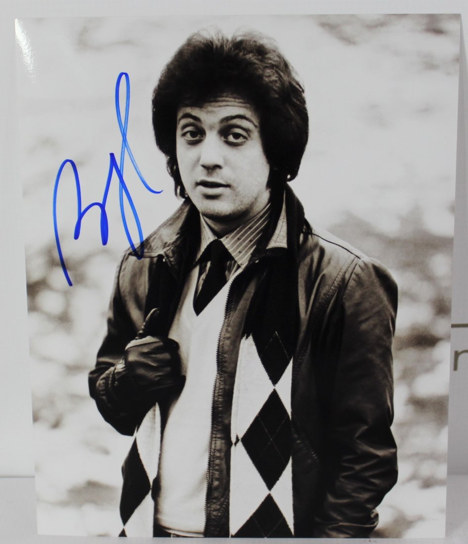 Photograph Signed by Billy Joel (1 of 4)