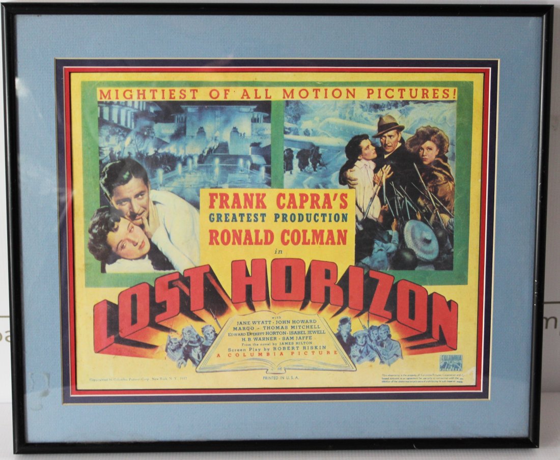 Lost Horizon Movie Advertisement (1 of 3)