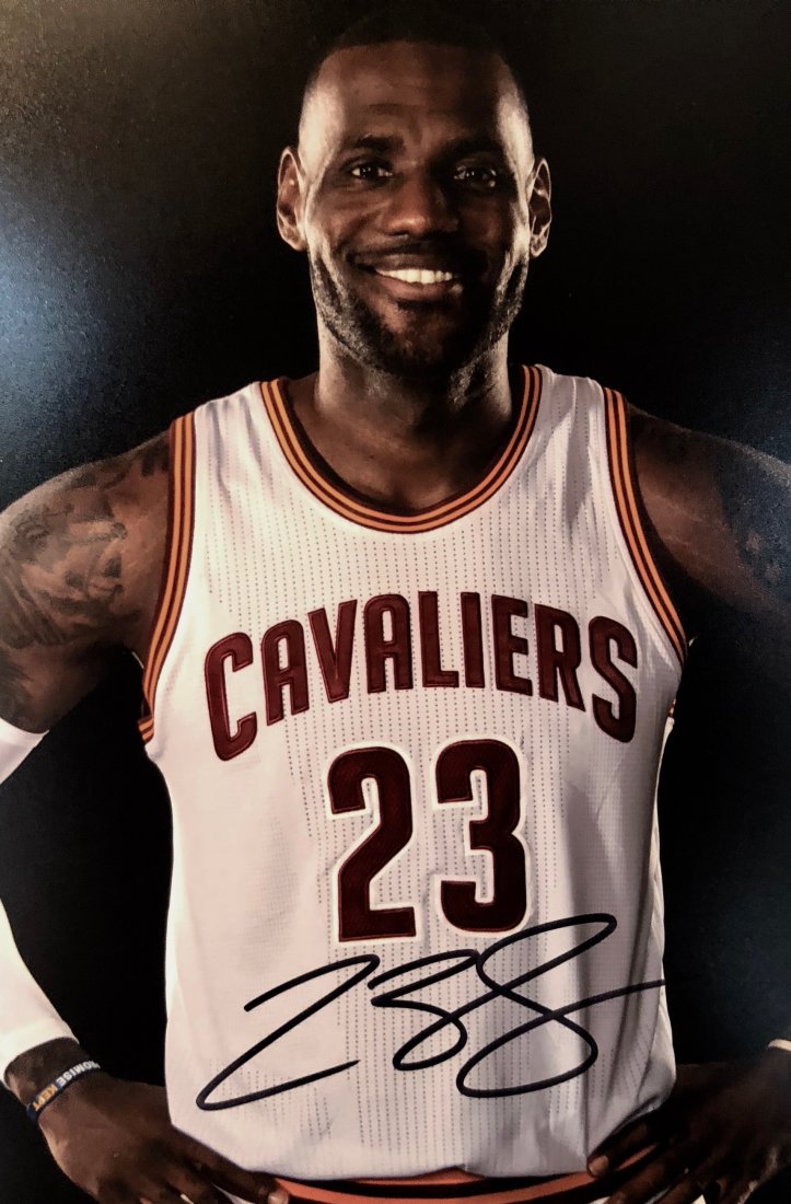 Lebron James Signed Photograph (1 of 3)