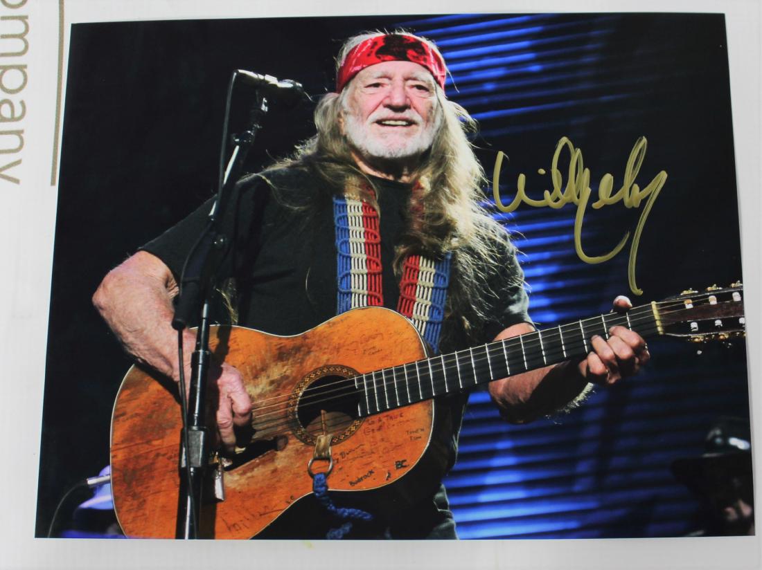 Willie Nelson Signed Photo (1 of 3)