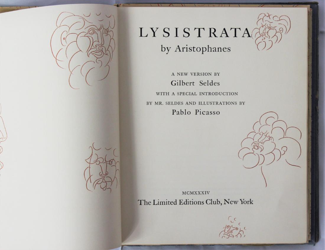 Pablo Picasso, Aristophnes Lysistrata, Limited Edition (1 of 3)