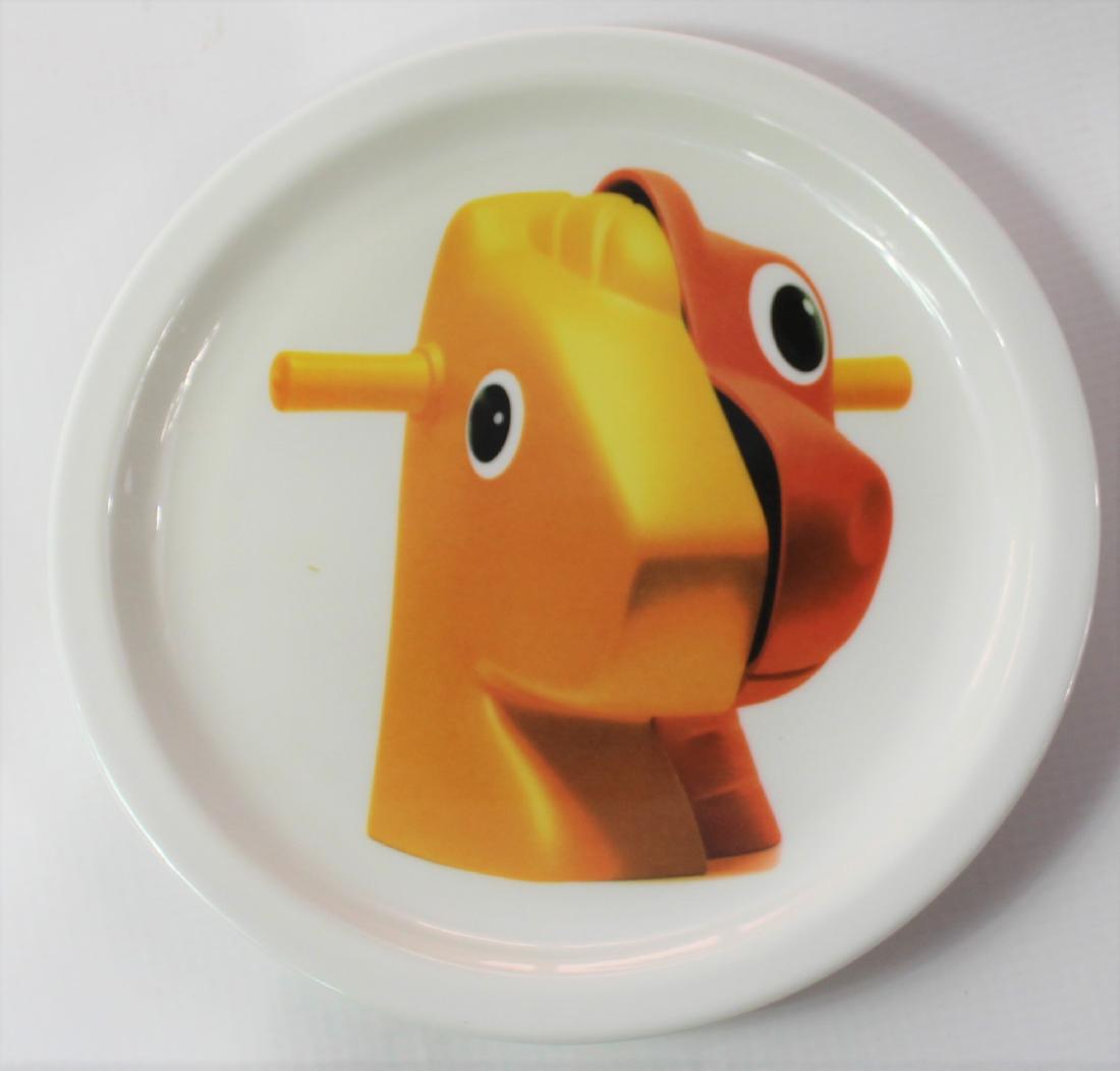 Jeff Koons, Split Rocker Plate (1 of 3)