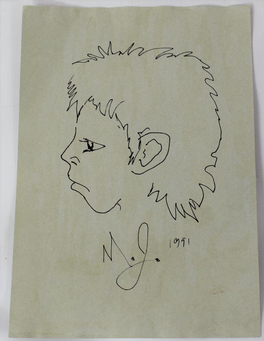 Michael Jackson Personal Drawing (1 of 5)