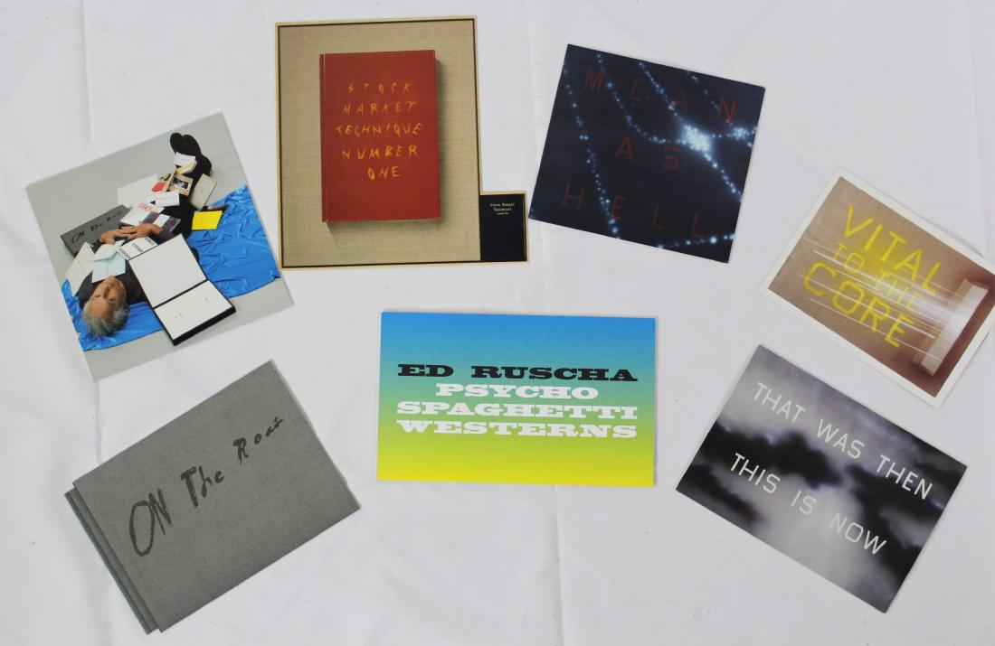 Ed Ruscha Cards: Art card collection, Ed Rusha
