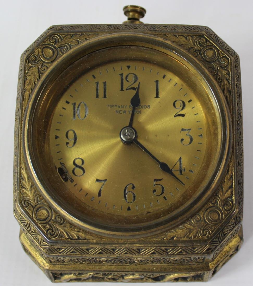 Tiffany Studios Desk Clock (1 of 3)