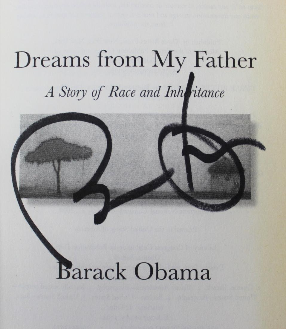 Book Signed by Barack Obama (1 of 3)