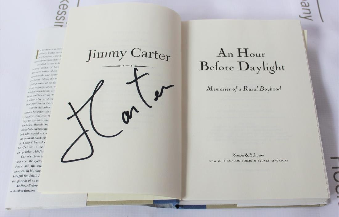 Book Signed By Jimmy Carter (1 of 5)