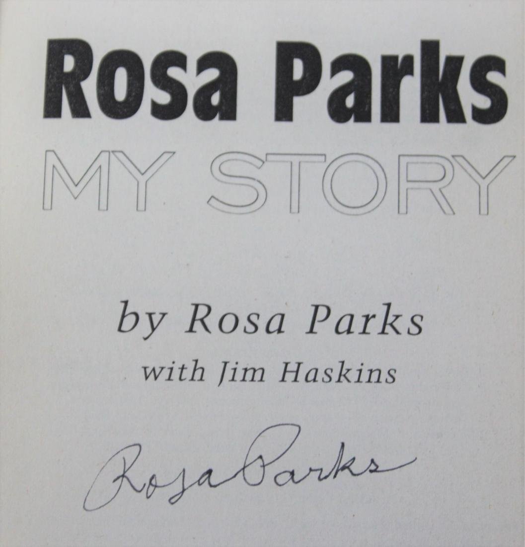 Rosa Parks Signed Book (1 of 4)