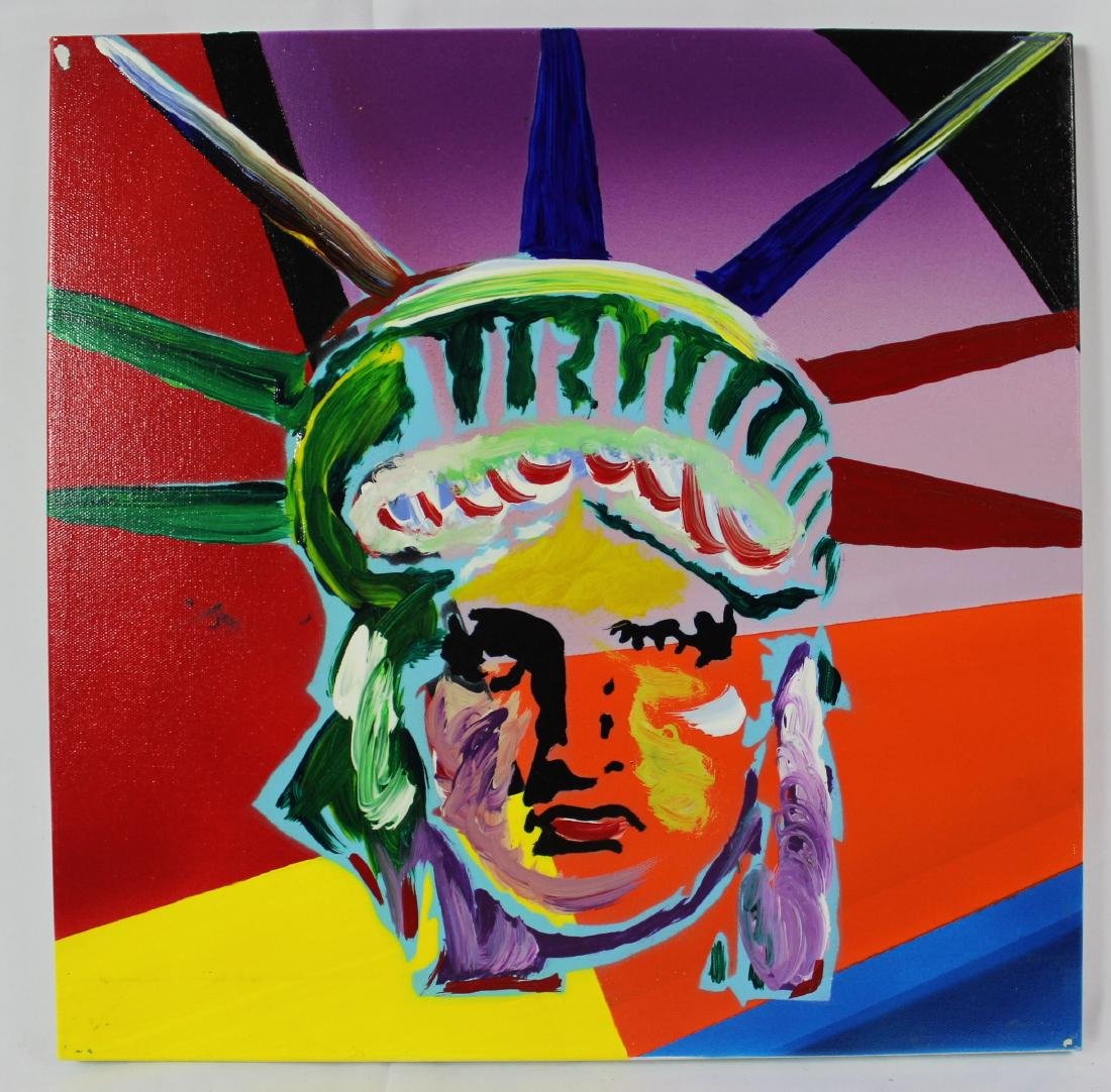 After Peter Max Acrylic on Canvas (1 of 3)